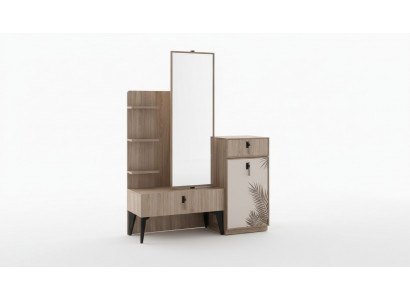 Schlofkummer Luxus Modern Kommode mat Spigel Modern Miwwelen Holz Nei