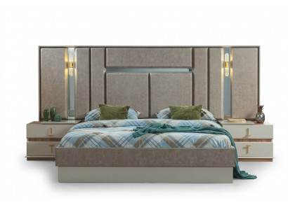Beige Schlofzëmmermiwwel Luxus Better Designer Nuetsdëscher Ariichtung