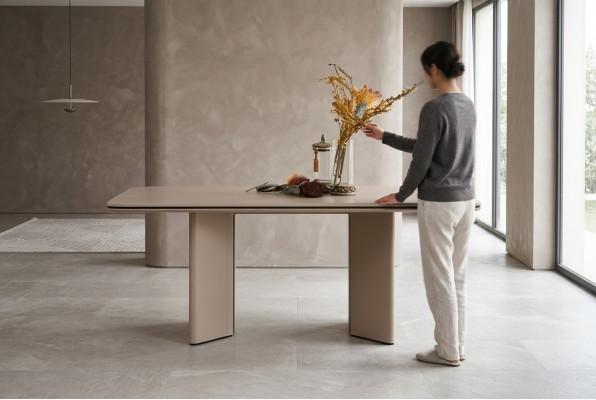 Iesszëmmer Modernen Iessdësch Designer Holz Dëscher Luxus Edelt Möbel