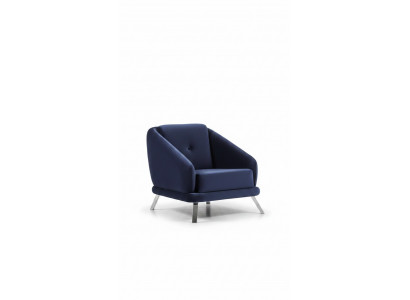Luxus Sëtzgeleeënheet Stuff Modern Design Textil Miwwelen Luxus Sëtz Blo