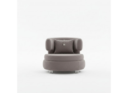 Moderne Stillounge Designer Luxus Sëtzt Textil Miwwelen Club Relax