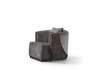 Designer Sëtzsalon Wunnzëmmer Luxus Modern Sëtz Textil Miwwelen Polstersëtz