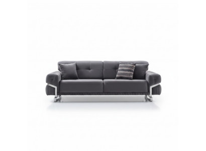 Groussen Designer Dräisëtz Woonsallzëmmermiwwel Textil Polstersofa Modern