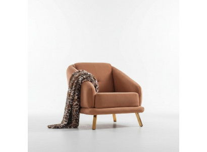 Designer Sëtzfauteuil Stuff Luxus Sëtz Polster Textil Miwwelen Modern Lehnstull Neit