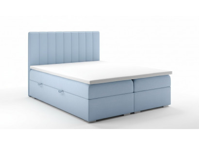Duebelbett Schlofzëmmer Designer Bett Modern Boxspringbett Luxus Miwwelen
