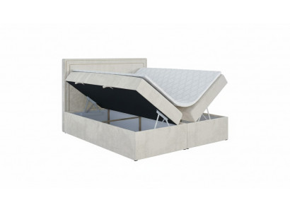 Modern Bett Polster Design Luxus Duebel Miwwelen Schlofzëmmer Boxspringbett Miwwelen