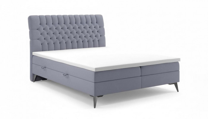 Chesterfield Bett Polster Design Luxus Duebelbett Schlofkummer Boxspringbett
