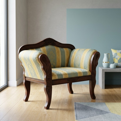 Klassesche Sessel Designer Einsëtzer Neit Polstermöbel Wunnzëmmer Miwwelen