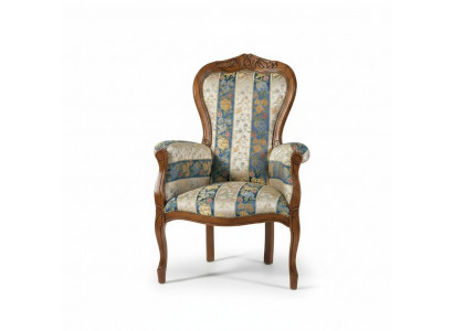Designer Sesselen Sëtz Luxus Textil Polster Stoff Miwwelen Klassesch Design