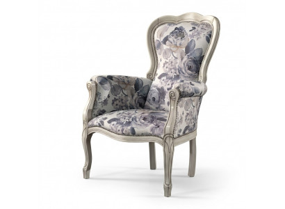 Klassesche Sëtz Ouerensëtz Gepolstert Miwwel Designer Stoff Wunnzëmmer