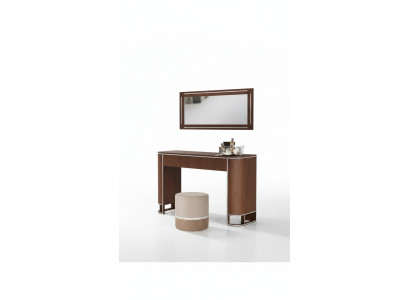 Designer Komplett Schminktisch+Spigel Modern Miwwelen Nei Set 2 tlg.