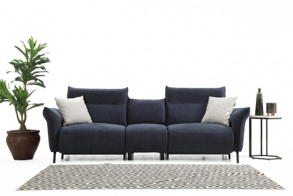 Designer Sofa Canapé Polstersofa Sëtzgeleeënheet Modern Wunnzëmmer Luxus Miwwelen