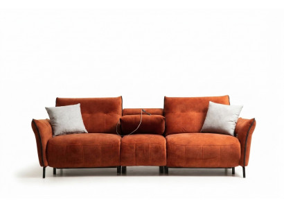 Viersëtzer Canapé Sofa Luxus Wunnzëmmer Designer Modern Miwwelen Neit