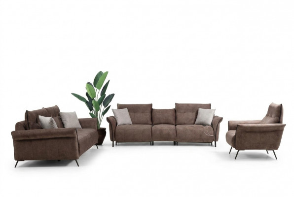 Set Wohnzimmer Sofa Couch Designer Modern Sofagarnitur Luxus Fotell Neie