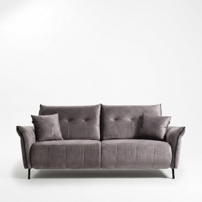 Sofa Canapé Wunnzëmmer Dräisëtzer Polstersofa Luxus Design Miwwelen Modern Textil