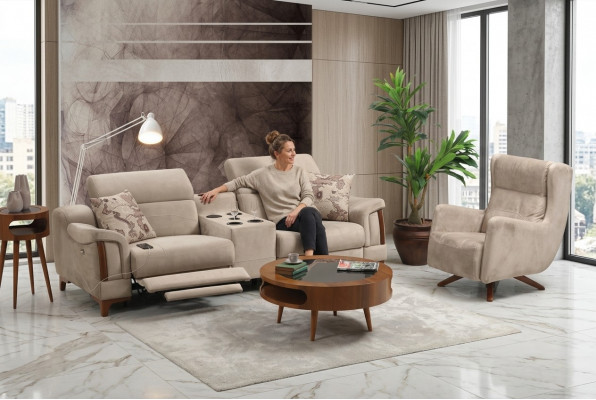 Sofa Set Modern Sofagarnitur Nei Miwwelen Wunnzëmmer Designer Polster Textil