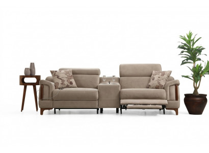 Modern Sofa Canapé Designer Nei Miwwel Luxus Wunnzëmmer Polster Textil