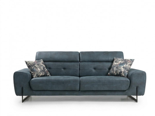 Dräisëtzer Sofa Canapé Designer Miwwelen Wunnzëmmer Modern Sëtzmiwwelen Nei
