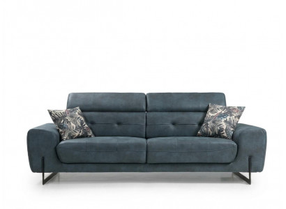 Dräisëtzer Sofa Canapé Designer Miwwelen Wunnzëmmer Modern Sëtzmiwwelen Nei