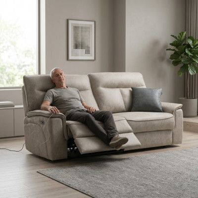 Dräsëtzeger Sofa Couch Wunnzëmmer Designer Modern Luxus Sëtzmoosslen Nei
