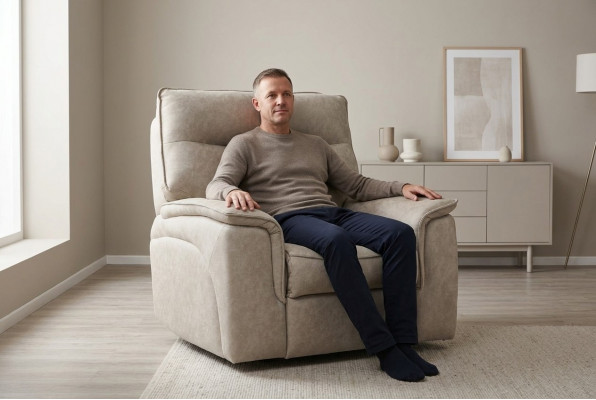 Still Design Modern Gepolstert Luxus Sëtz Relax Wunnzëmmer Polstermébel