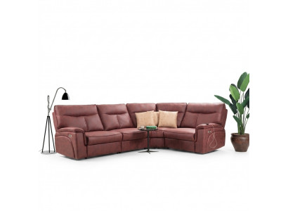 Luxus Eckcouch Rout Sofa Couch L-Form Modern Polstermöbel Designer Wunnzëmmer