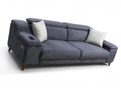 Dreisëtzer Canapé Sofa Wunnzëmmer Polsterméibelen Textil Modern Méibel Nei