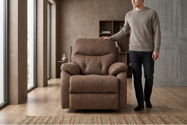 Wunnzëmmer Relax Sëtz Luxus Modern Design Sëtzmébel Polster Stoff