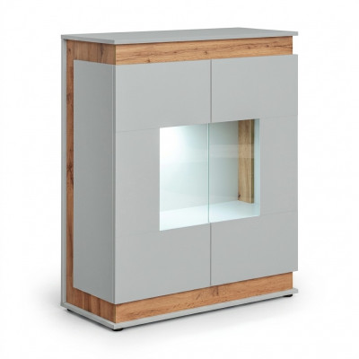Modern Vitrine Wunnzëmmer Wunnwand Schranken Luxus Holzmöbel Nei