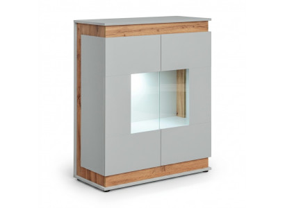 Modern Vitrine Wunnzëmmer Wunnwand Schranken Luxus Holzmöbel Nei