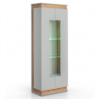 Wäiss Vitrine Luxus Wunnzëmmer Schief Holzmöbel Nei Designer Miwwelen