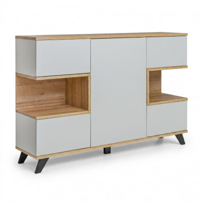 Modern wäiss Kommode Wunnzëmmer Nei Luxus Designer Sideboard Miwwel Holz