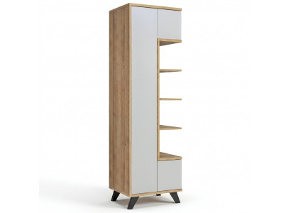 Wäiss Bicherregal Wunnzëmmer Luxus Bicherschaf Miwwelen Regal Holz Design