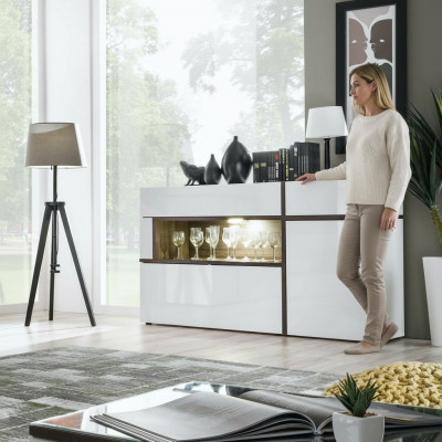 Kommode Designer Modern Wunnzëmmer Luxus Holzkommode Wäiss Miwwelen