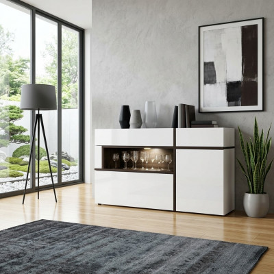 Kommode Designer Modern Wunnzëmmer Luxus Holzkommode Wäiss Miwwelen