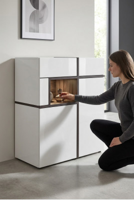 Moderne Schaf Designer Miwwelen Wäiss Luxus Wunnzëmmer Miwwelen Holz Nei