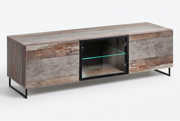 Luxus TV-Ständer Modernes Design Wunnzëmmer Holzmiwwelen Nei