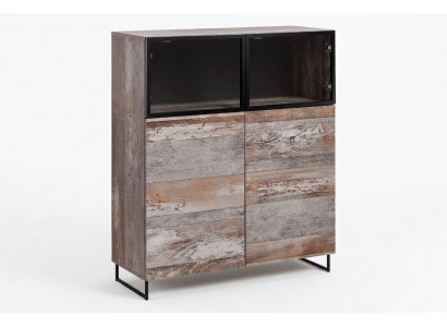 Vitrin Modern Stil Wunnzëmmer Design Ariichtung Holz Schaf Nei Miwwelen