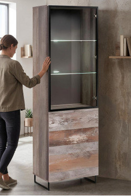 Vitrine Design Schaf Holtz Modern Nei Miwwelen Gro Holz Ariichtung