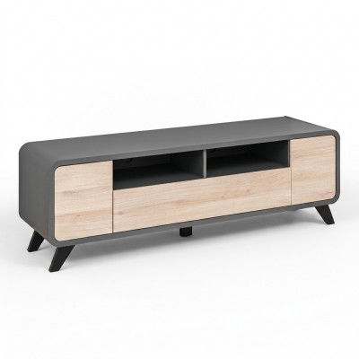 TV-Ständer Holzmiwwel Luxus Wunnzëmmer Wunnwand Sideboard Design Modern