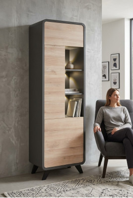 Vitrin Wunnzëmmer Miwwelen Holzmiwwelen Luxus Modern Schaf Designer Ariichtung