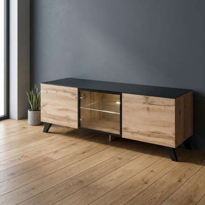 Design Fernsehstänner Wäizëmmer Holzmëbel Luxus Modern Ariichtung