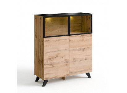Vitrinn Wohnzimmer Miwwel Schaf Holz Ariichtung Luxus Modernen Design