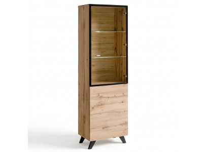 Wunnzëmmer Luxus Vitrineschaf Holz Modern Miwwel Designer Ariichtung
