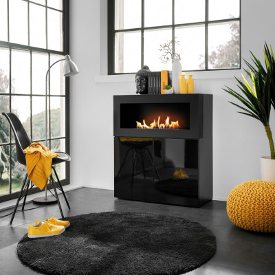 Komod mat agebautem Kamäin Modern Designer Schalazëm Wunnzëmmer