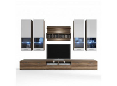 Luxus TV-Stänner Wunnzëmmer RTV Lowboard Designer Wandregal Modern Wunnwand