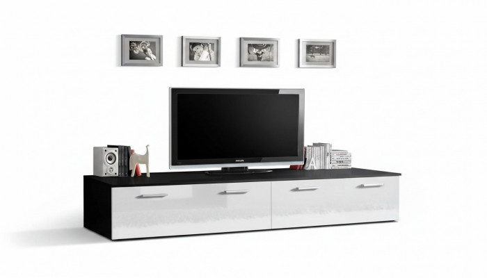 TV-Stännert RTV Nidderbord Designer Holz Miwwelstéck Modern Wunnenzëmmer