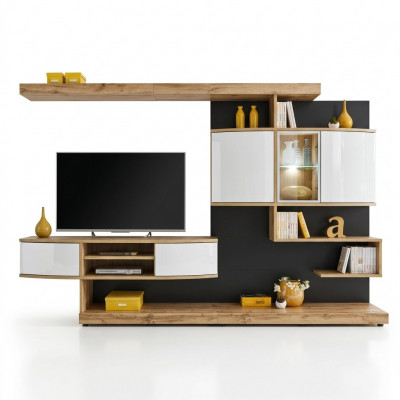 Brong Wunnwand Ariichtung Luxus Wunnzëmmer Designer TV-Ständer Miwwelen Nei