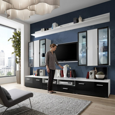 Wunnwand TV-Stänner Luxus TV-Stänner Holz Modern Designer Wunnzëmmer