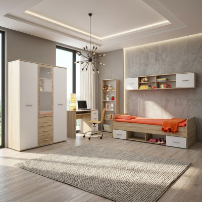 Komplett Jugendzëmmer Modern Kannerzëmmer Designer Schreifdësch Set Luxus Miwwelen